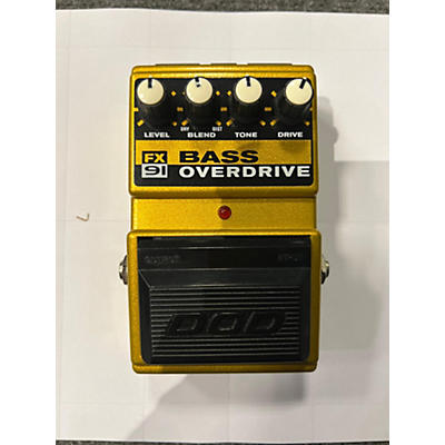 DOD Used DOD FX91 Bass Overdrive Bass Effect Pedal