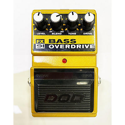 DOD Used DOD FX9I Bass Overdrive Effect Pedal