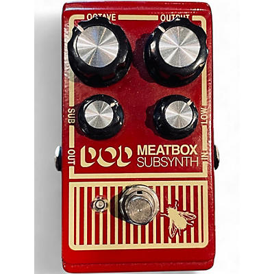 Used DOD MEATBOX SUBSYNTH  Bass Effect Pedal