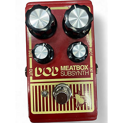 Used DOD MEATBOX SUBSYNTH Effect Pedal