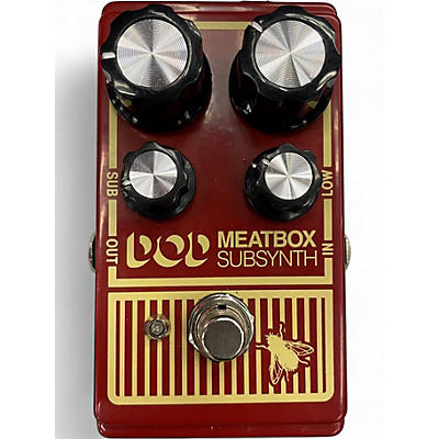 Used DOD MEATBOX SYNTH Effect Pedal