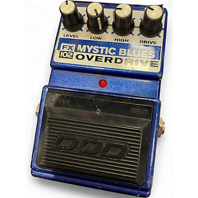 Used DOD MYSTIC BLUES OVERDRIVE Effect Pedal