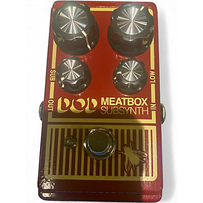 Used DOD Meatbox Sub Synth Effect Pedal