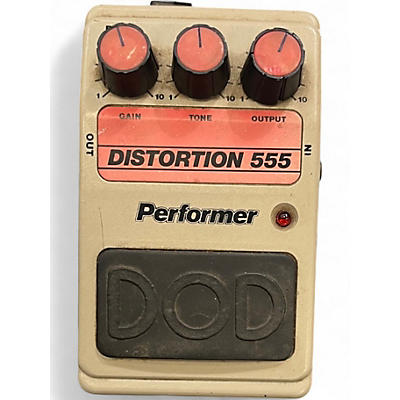 Used DOD Performer Distortion 555 Effect Pedal