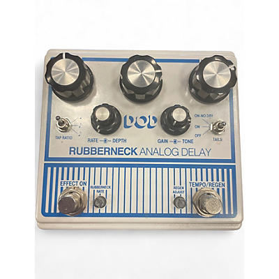 Used DOD RUBBER NECK DELAY Effect Pedal