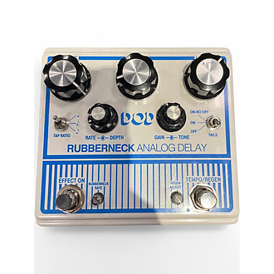 Used DOD RUBBERNECK ANALOG DELAY Effect Pedal