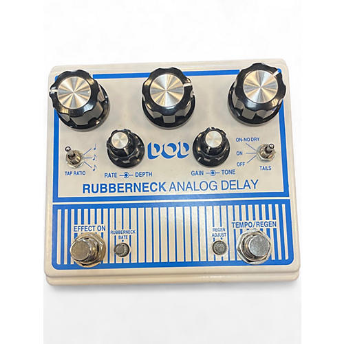 Used DOD RUBBERNECK ANALOG DELAY Effect Pedal