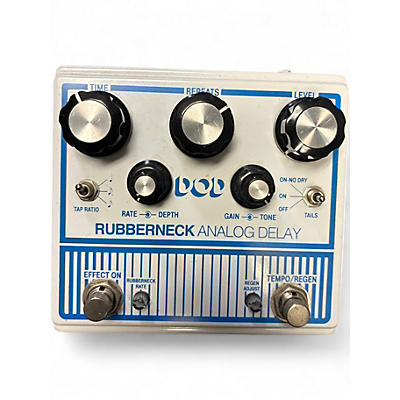 Used DOD RUBBERNECK ANALOG DELAY Effect Pedal