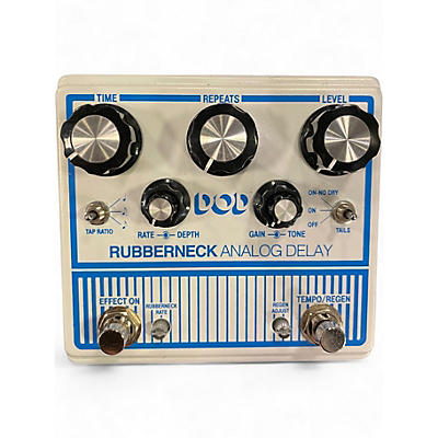 Used DOD Rubberneck Analog Delay Effect Pedal