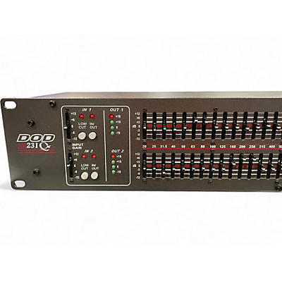 Used DOD SR231QXLR Graphic Equalizer