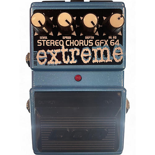 DOD Used DOD STEREO CHORUS GFX 63 EXTREME Effect Pedal