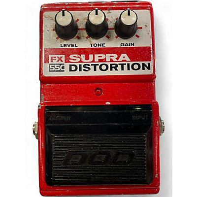 Used DOD SUPRA DISTORTION Effect Pedal