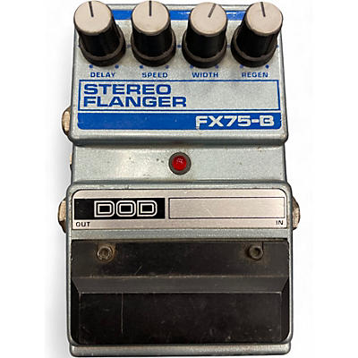 Used DOD Stereo Flanger FX75B  Effect Pedal