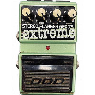 Used DOD Stereo Flanger GFX 75 Extreme Effect Pedal