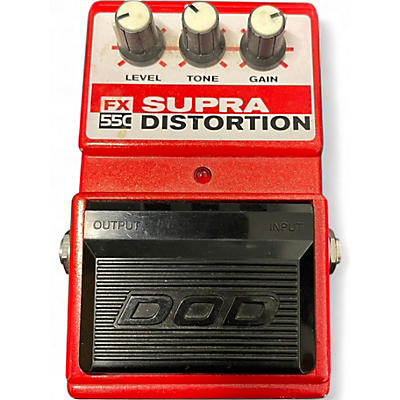 Used DOD Supra Distortion FX 55C Effect Pedal