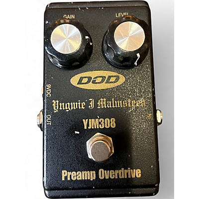 Used DOD Yngwie Malmsteen YJM308 signature overdrive Effect Pedal