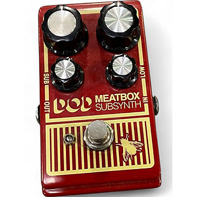 Used DOD meatbox subsynth Bass Effect Pedal