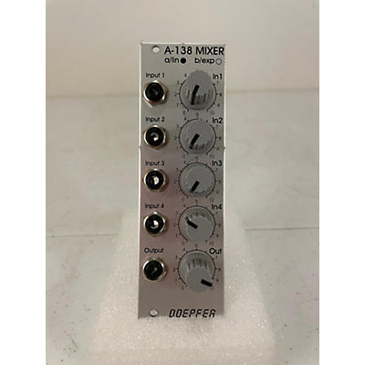 Used DOEPFER A-138 MIXER Patch Bay