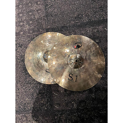 Used DOMAIN BRILLIANT 14in HI HATS (PAIR) Cymbal