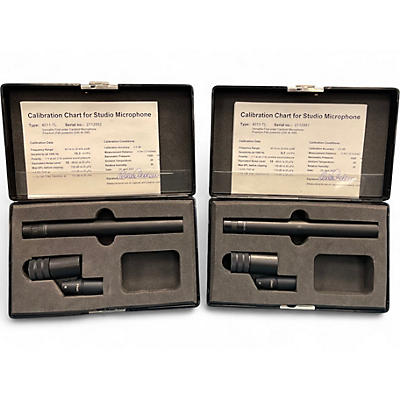 Used DPA Microphones 4011-TL Matched Pair Condenser Microphone