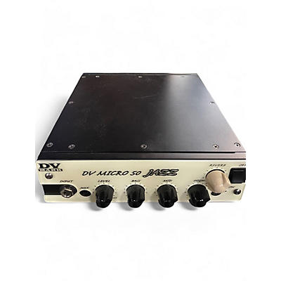 Used DV Mark DV MICRO 50 JAZZ Solid State Guitar Amp Head