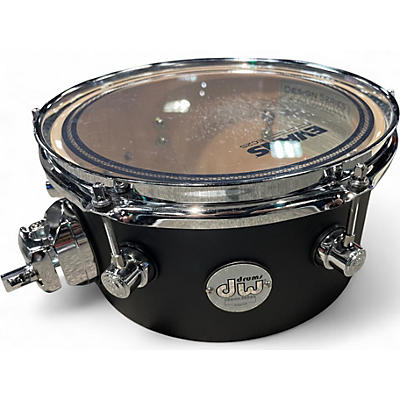 Used DW 10in DESIGN SERIES CONCERT TOM Flat Black Drum