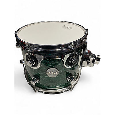 Used DW 10in Design Series Tom green Drum
