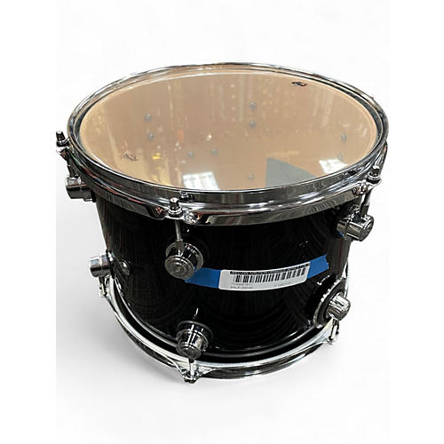 Used DW 12in Performance Series Tom Black Lacquer Drum Black Lacquer 30