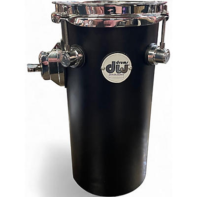 Used DW 12in RATA TOMS Black Drum