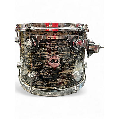 Used DW 13X10 Collectors Series Black Oyster Glass Drum