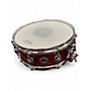 Used DW 13X5 COLLECTOR'S MAPLE STANDARD SNARE SATIN CHERRY Drum SATIN CHERRY 194