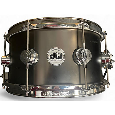 Used DW 13X7 Collector's Series Snare Gunmetal Gray Drum