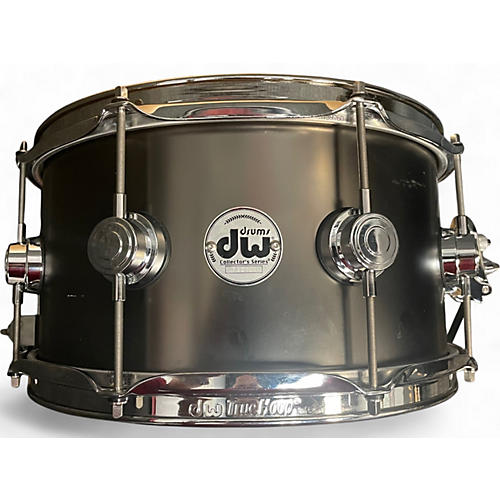 Used DW 13X7 Collector's Series Snare Gunmetal Gray Drum Gunmetal Gray 198