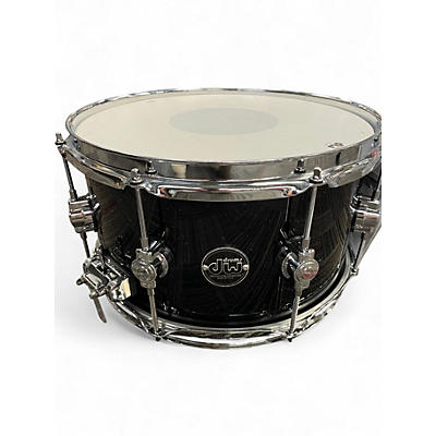 Used DW 13X7 Performance Series Snare Black Mirra Drum