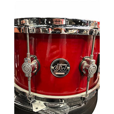 Used DW 13in EVANS PERFORMANCE SERIES RED Drum