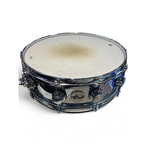 Used DW 14X4.5 Collector's Series True-Sonic Snare Chrome Drum Chrome 209