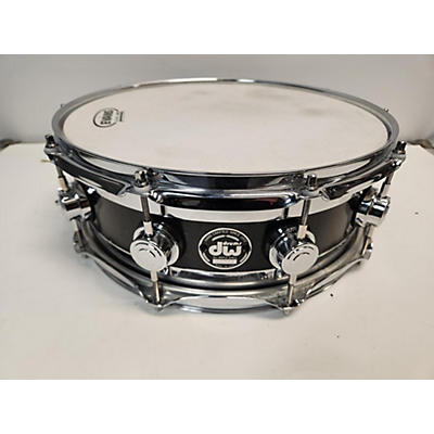 DW Used DW 14X5  Collectors Edge Snare Drum Black