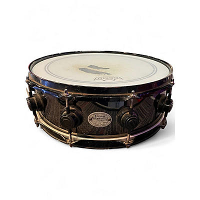 Used DW 14X5 Collector's Series Metal Snare Metallic Black Drum