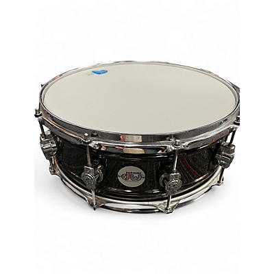 Used DW 14X5 Design Series Snare Black Chrome Drum