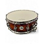 Used DW 14X5 Design Series Snare Brown Drum Brown 210