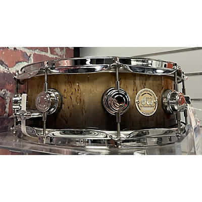 DW Used DW 14X5  KURIILIAN BIRCH Drum Black