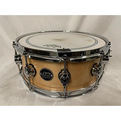 DW Used DW 14X5  Performance Series Snare Drum Natural