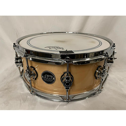 DW Used DW 14X5  Performance Series Snare Drum Natural Natural 210