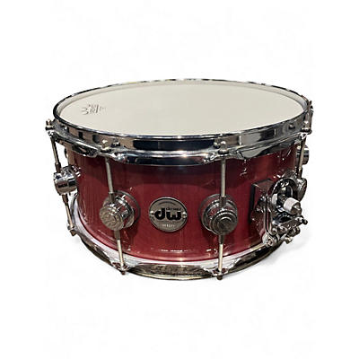 Used DW 14X5.5 COLLECTOR'S SERIES PURPLE HEART NATURAL Drum