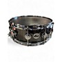 Used DW 14X5.5 Collector's Series Black Nickel Over Brass Metal BLACK NICKLE Drum BLACK NICKLE 211
