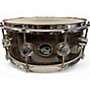 Used DW 14X5.5 Collector's Series Maple Snare Black Cherry Stain Drum Black Cherry Stain 211