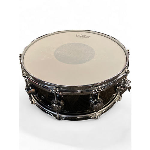 Used DW 14X5.5 Collector's Series Snare BLACK NICKLE Drum BLACK NICKLE 211