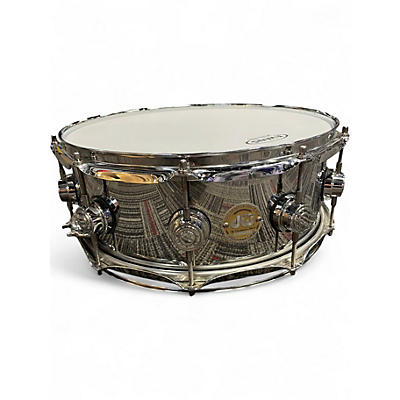 Used DW 14X5.5 Collector's Series Steel Snare Chrome Drum