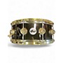 Used DW 14X5.5 Collector's Series nickel over brass Metallic Gold Drum Metallic Gold 211