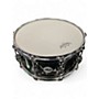 Used DW 14X5.5 Design Series Snare Black Chrome Drum Black Chrome 211